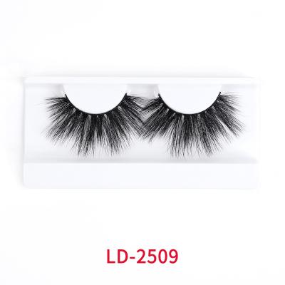 Chine 4 paires dramatiques douces de Faux Mink Lashes With Full Strip de 25mm à vendre