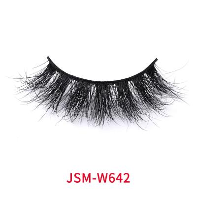 China Latigazos falsos de mirada naturales del negro 18m m del super suave hechos a mano en venta