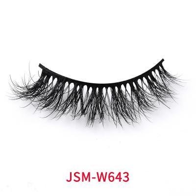 China Natuurlijk kijk Valse 14mm 3D Faux Mink Lashes With 2 Paren Verpakkings Te koop