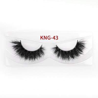 Chine Mink Lashes naturelle mince superbe, regard naturel 19mm Mink Lashes à vendre