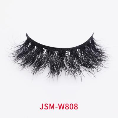 China 3D natural reutilizable Mink Lashes, latigazos individuales de seda del arte hecho a mano en venta