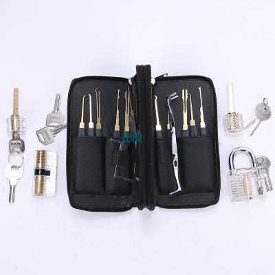 China Hot Selling Practice Lockpicking Skills 24pcs Quick Open Goso Locksmith Wholesale Supplies Lock Pick Tools Lock Set for sale