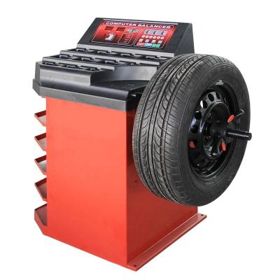 China SC-510 Car Tire Switch And Balancer Workshop Wheel Balancing Machine 990*720*1165mm for sale