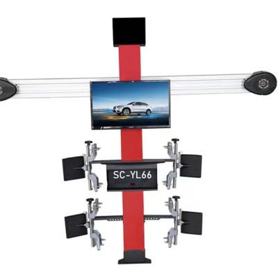 China Auto Four Wheel 3D Alignment For Car Global Multi-Language Car Alignment High Quality With CE 24 Inch for sale