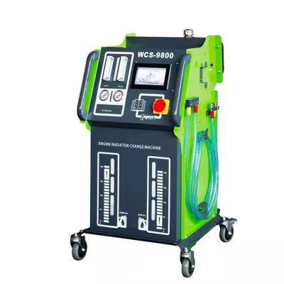 China Hot Selling 20Lx2 WCS-9800 Radiator Cooling System Machine Engine Cooling System Flush Cleaning Machine for sale