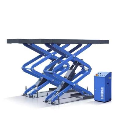 China Hot Selling Factory Price 4ton Hydraulic Scissor Car Lift Under Ground With Best Quality 1550*620*1100mm for sale