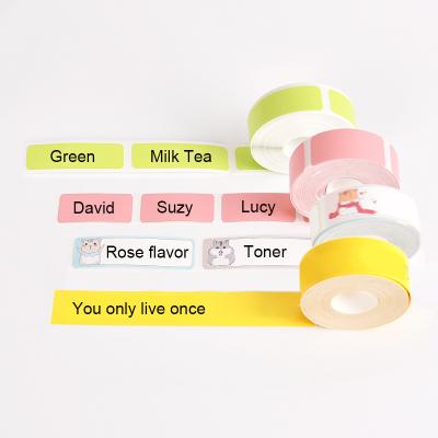 China Supvan Label Waterproof Thermal Sticker for Different Price Tag or Item Markers for sale