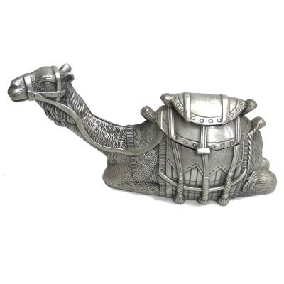 China Camel zinc alloy ashtray metal pewter plated for sale