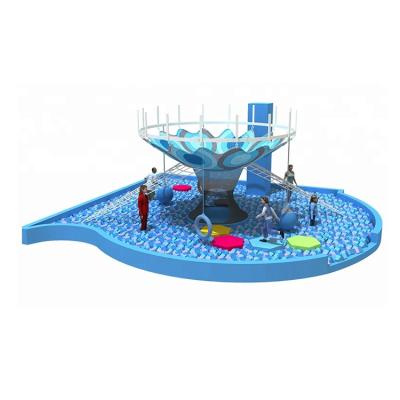 China Plastic Playground Commercial Used Kids Crochet Playground For Indoor Playground for sale