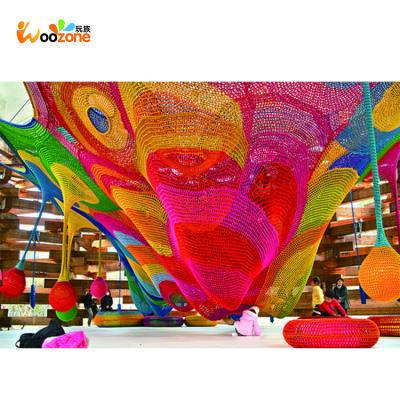 China Playground Factory Direct Selling Plastic Children Climbing Hook Playground Net Playground for sale