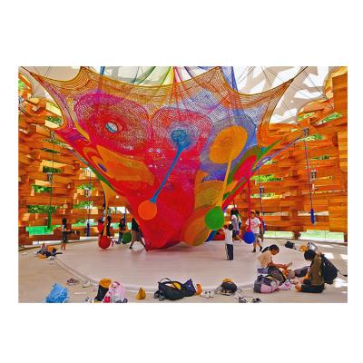 China Plastic Playground Best Selling Hand Crocheted Kids Crocheted Climbing Nets for sale