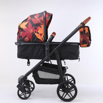 China Portable Baby Stroller Easy Folding Landscape Baby Walker Top Can Match Mommy Bag Baby Strollers 4 in 1 for sale