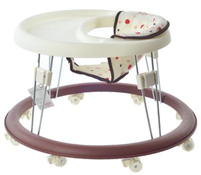 China Eco-friendly Factory Price 8 Wheels Baby Walking Guardian Learning Assistant Safe Baby Walker for sale