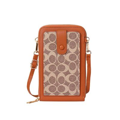 China New Waterproof Leopard Print Lady's Purse Long Classic Zipper Large Capacity Multi-Card Multi-Function Wallet For Women for sale