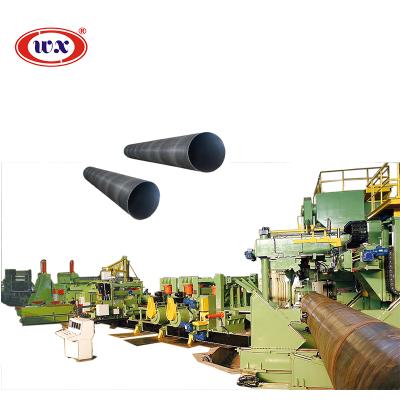 China Submerged arc welded helical spiral pipe mill for sale