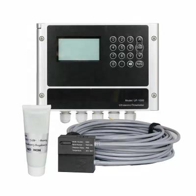 China Wall Mounted Digital Ultrasonic Water Flowmeter DN15-DN6000 MM for sale