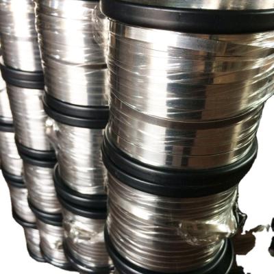 China Professional Chrome Cr20Ni80 Anti-corrosion Tape Factory Direct Sales Nickel Heating Flat Wire for sale