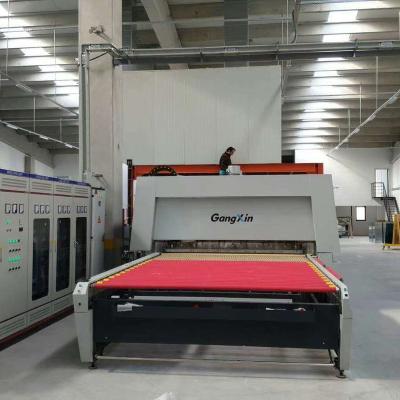 China 2440mmx3660mm GX-P2436 Toughened Glass Furnace 18000*3800*2200 for sale