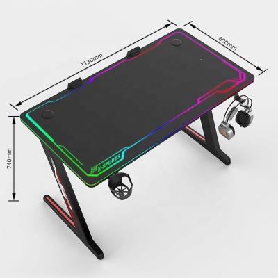 China Computer Desk Excellent Metal Adjustable Gaming Table for Commercial Office Furniture for sale