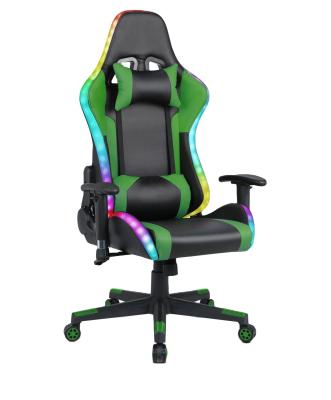 China ALINUNU Gaming Chair with LED Light Bar and Massage Function Item Weight 39.02 Pounds for sale