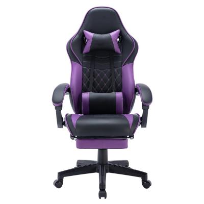 China Sala de juegos de computadora silla de juego plegable con diseño ergonómico y masaje giratorio en venta