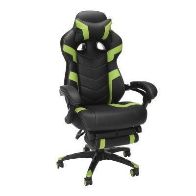 China Metal Type Aluminum Ergonomic Gaming Computer Chair with Integrated Headrest for sale