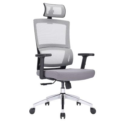 China Silla de oficina ajustable en altura silla de escritorio giratorio en forma de L para adultos trabajo en casa en venta