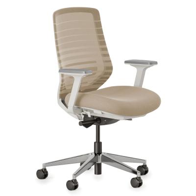 China Silla de oficina con función reclinable con soporte lumbar ajustable y giratoria 360 en venta