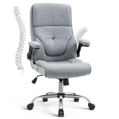 China Modern Design Style High Back Computer Chairs with Lumbar Support Lift Chair for sale