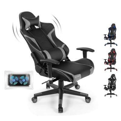 Chine Chaise de course pour ordinateur de jeu en fer métallique de conception moderne pour bureau Chaises de jeu ergonomiques à vendre