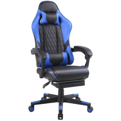 China Modern Design Customized Color Racing Gaming Chair with Footrest and Lumbar Support for sale