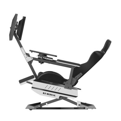 China Metal Cockpit Workstation Recliner Gaming Computer Chair met ontwerp met nul zwaartekracht Te koop