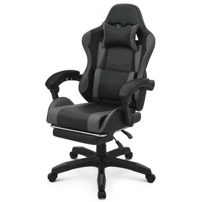 China Silla de juegos de computadora de oficina en color personalizado con apoyo lumbar del reposacabezas en venta