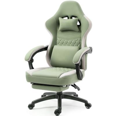 China Office Chair with Gel Pad Arm Rest and Footrest Leather Material Storage Bags Included for sale