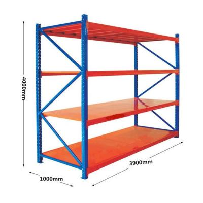 China Corrosion Protection Metal Warehouse Storage Rack Light Duty Shelf , Shelves Cold Rolled Racks Stainless Steel Storage Shelf for sale