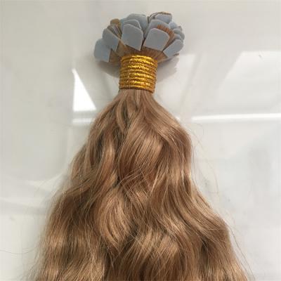 China Curly Loop Top Rank Virgin Cuticle Aligned Mini Hair Tape In Hair Extensions Seller 100% Raw Remy Hair Tape Ins Extensions for sale