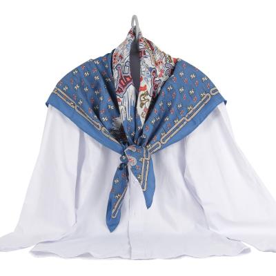 China Custom Made 100% Silk Soft Soft Silk Scarf Women Main Square Scarves Feeling Silk Scarf For Promotion for sale