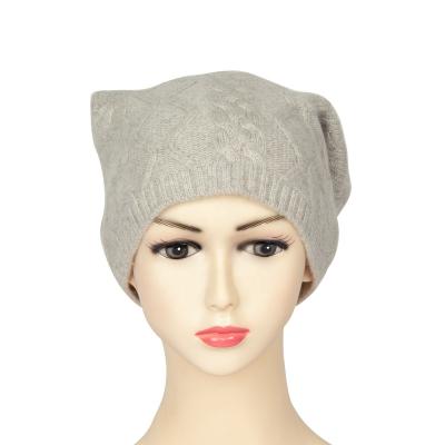 China Fashion\Adult 100% Unisex Winter Beanie Hat High Quality Custom Warm Hat Comfortable\Durable Cashmere Beanie Hat for sale