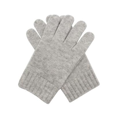 China Comfortable Women Winter Knitted Luxury 100% Pure Cashmere Hand Gloves for sale