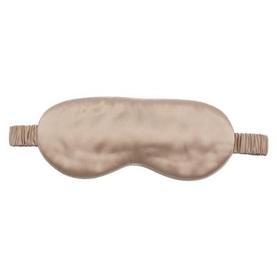 China Anti-Wrinkle Cheap Customized Comfortable Travel Sleeping Silk Eye Mask for sale