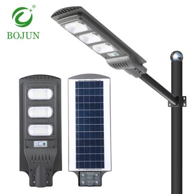 China ROAD direct selling high quality ABS 30w 60w 90w 120w 150w all in one integrated solar led garden light for sale