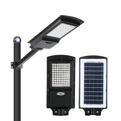 China ROAD Factory Cheap Price Ip65 Waterproof Outdoor 60watt 90watt Integrated All In One Solar Led Street Light for sale