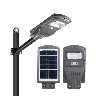 China ROAD Easy Installation SMD Road 30w 60w 90w ABS Integrated All In One Led Solar Street Light for sale