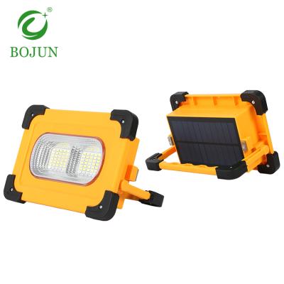 China Garden USB Charging Ip65 Waterproof Outdoor Emergency Portable Rechargeable Led Solar Work Light 60w 80w for sale