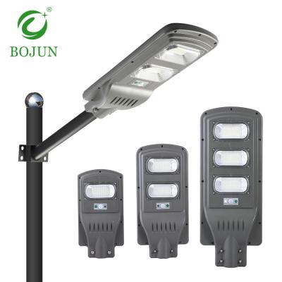 China ROAD Ip65 Waterproof Outdoor 30w 60w 90w Integrated All In One Solar Led Street Light for sale