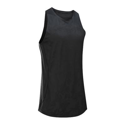 China Breathable Hot Sale Sportswear Men's Tight Sports Fitness Stretch Vest Running Vest Clothes for sale