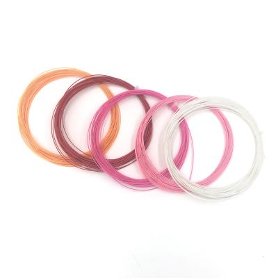 China Bdminton Racket Custom Design Logo 0.70mm Nylon One Pvc Bag Single Badminton String for sale