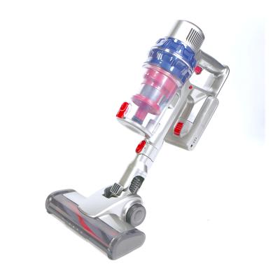 China Hot Sale USA Hotel Light Weight Straight Thin Stick Cleaner Bagless Vacuum Cleaner With Quiet Brushless Motor for sale