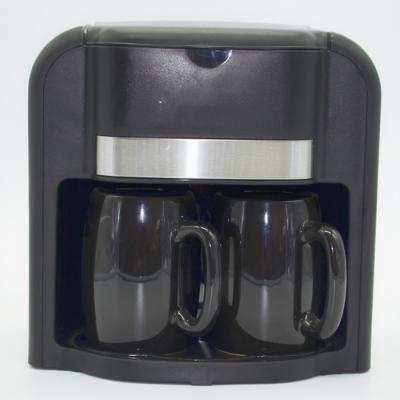 China Hotel COFFEE Maker Drip Coffee Machine Two Cup CE CB Filter 0.3L Permanent Garage Housekeeping Hotel for Coffee or Tea for sale