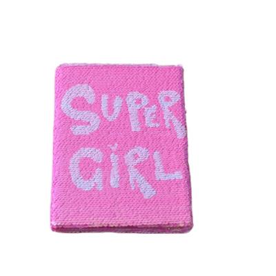 China New-design Durable GIRL Sequin Notepad Memo Pad Dairy Journal Organizer Retractable Clever Pink SUPER Students For Girls Female for sale